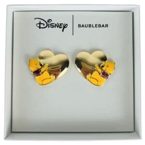 Disney BaubleBar Winnie the Pooh Heart Earrings